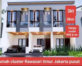 Rumah dijual Rawasari Jakarta pusat Deket perkantoran
