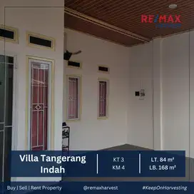 DIJUAL MURAH RUMAH SIAP HUNI LUAS TANAH 84M2 VILLA TANGERANG INDAH