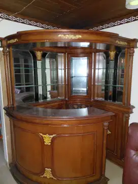 Meja Bartender Kayu