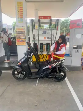 Motor Mio 2009 siap nongki
