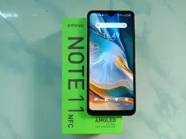 Infinix Note 11 Nfc ram 6/128gb Normal Lengkap