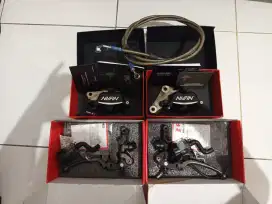 Master Rem RCB S1 dan Kaliper Nissin Samurai Nmax New