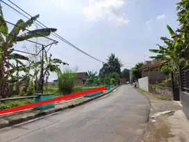 Tanah strrategis jalan aspal area cebongan cocok cluster