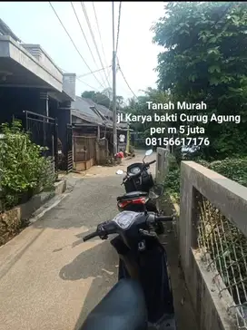 Jual Tanah SHM di jl Karya Bakti Tanah Baru depok