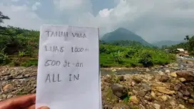 Tanah Murah Puncak Dua Akses Mobil Legalitas SHM Cocok Untuk Villa