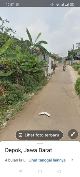 Jual Tanah 300 M2 di jl panggulan bedahan Sawangan Depok