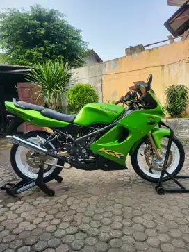 Kawasaki Ninja KRR ZX-150 CBU 2002 Hijau Pajal Baru Orisinil SiapPakai