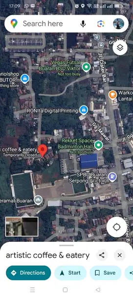 Jual Tanah 230m2 di Buaran Serpong tangerang