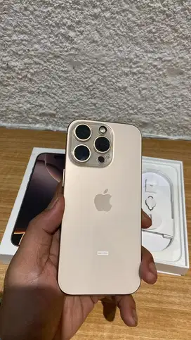 iPhone 16 Pro 128gb iBox pemakaian 1 bulan