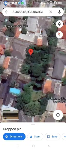 Jual Tanah 1000 m2 di jl warung sila Jagakarsa jaksel