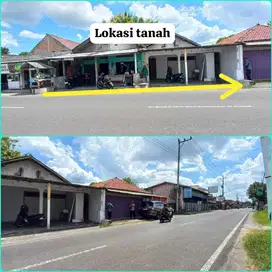 Tanah strategis pinggir jalan raya sidokarto godean