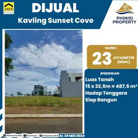 DIJUAL KAVLING DI SUNSET COVE CPI