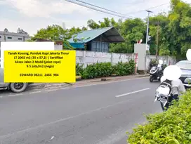 Tanah Murah Barang Langka Strategis! Pondok Kopi Jakarta Timur
