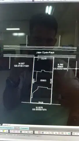 jual tanah 1800 m2 di jl cipete raya cilandak jaksel
