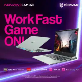 Advan Pixwar AMD Ryzen 7 6800H