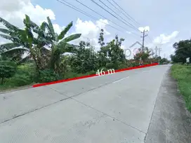 Tanah Tegalan Strategis Mangku Jalan Pemerintah Akses Tronton