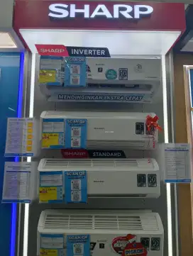 AC Sharp 1PK promo bunga 0persen