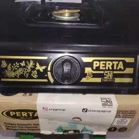 Kompor 1 tungku Kompor tunggal PERTA BARU NEW