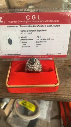 Batu Safir no heat