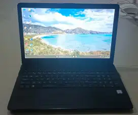 Laptop hp core i3 gen 7 ram 8gb DDR4 internal 500gb normal murah BU