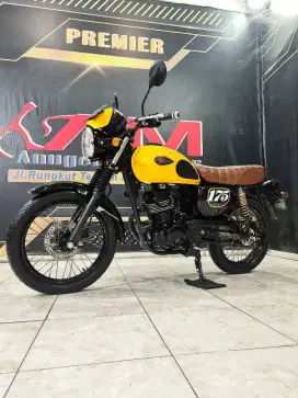 Kawasaki W175 Cafe Yellow Th 2019 Anugerah motor rungkut
