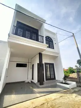 Desain premium - Hunian 2 lantai konsep eropa di kelapa dua Depok