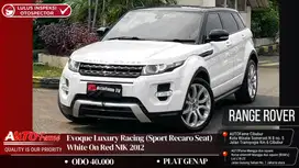 Land Rover Range Rover Evoque Luxury Racing White On Red NIK 2012