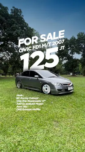 Civic FD siap Car Meetup