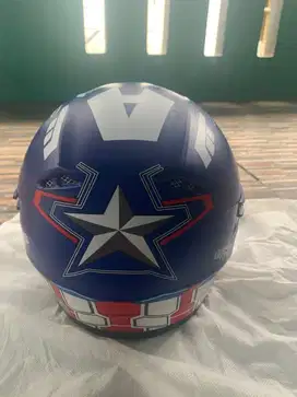 Jual helm anak SNI, karakter Capten Amerika