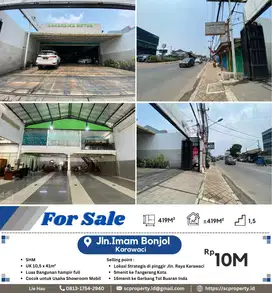 Dijual Showroom Mobil Lokasi Strategis di Jln. Imam Bonjol, Karawaci