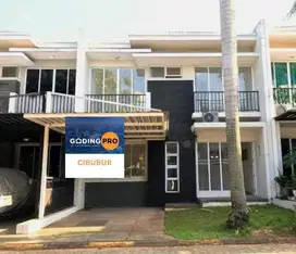 Dijual rumah cibubur country rapi bersih terawat belum pernah huni.
