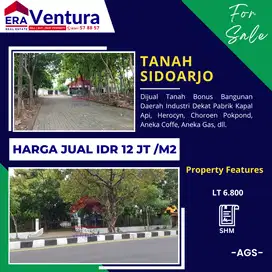 Tanah Dan Bangunan Daerah Industri Dekat Kapal Api Dan Pokphand