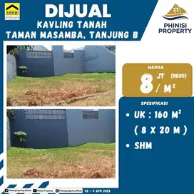 DIJUAL KAVLING MURAH DI TAMAN MASAMBA COCOK BUAT RUMAH IMPIAN