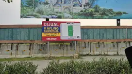 KAVLING KOMERSIL PIK2, UK 4367M, BOULEVARD, TEPI JALAN, SAMPING MCD