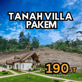 Tanah Villa Pakem 1 Jutaan Dekat Kopi Klotok