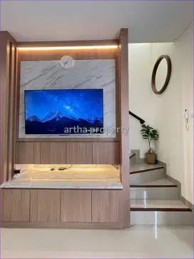 FULL FURNISHED RUMAH MODERN JAPANDI DEKAT KANTOR WALIKOTA TANGSEL