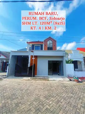 Rumah baru 2 lantai luas 120 m2 harga 950 juta di Pusat kota Sidoarjo