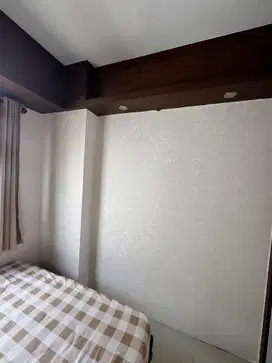 FOR SALE 2KT KAMAR TIDUR APARTEMEN GREEN PRAMUKA BOUGENVILE VIEW CITY