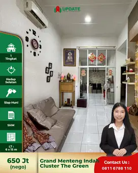Rumah Grand Menteng Indah Cluster The Green