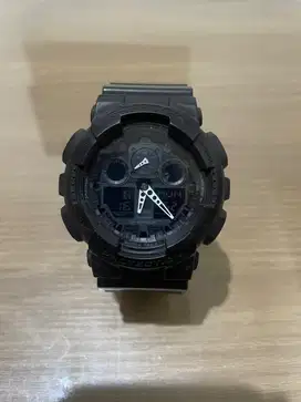 G Shock GA-100 all black