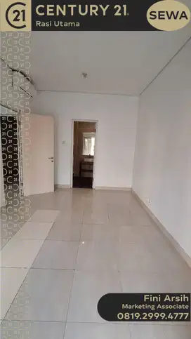DISEWAKAN RUMAH 2 LANTAI DI PERUMAHAN RAFFLES HILLS CIBUBUR