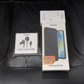 Samsung Galaxy A16 5G 8/128gb Black New Garansi Resmi Sein