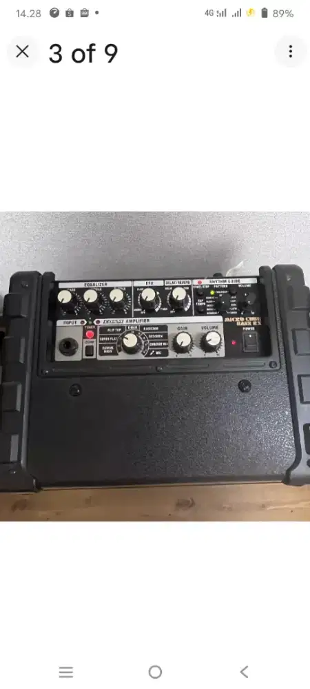 Amply guitar roland cube rx micro