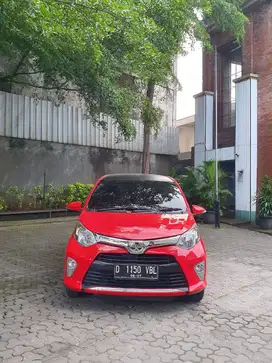 Toyota Calya g matic 2017 merah Low km