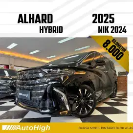 DP10% [Km8.000] Alphard HEV Hybrid 2024 Black Reg 2025 #AUTOHIGH