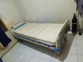 Jual bed / ranjang pasien 3 crank ABS