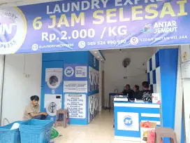 FRANCHISE BISNIS LAUNDRY KILOAN COIN | PENDAMPINGAN BISNIS