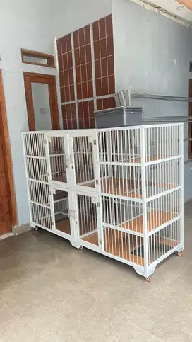 Kandang Kucing Alumunium