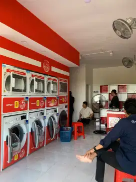 PAKET USAHA LAUNDRY SELF SERVICE TAP CARD READER SIMPLE SUPER CANGGIH