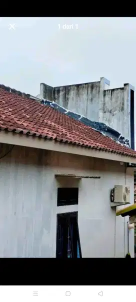 arap bocor kanopi atap bajarigan terpasng dlk